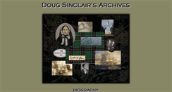 Desktop Screenshot of dougsinclairsarchives.com