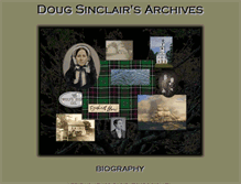Tablet Screenshot of dougsinclairsarchives.com